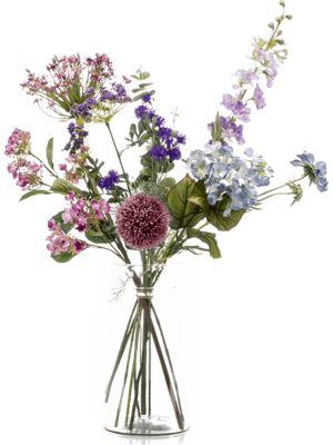 Bloemen van zijde