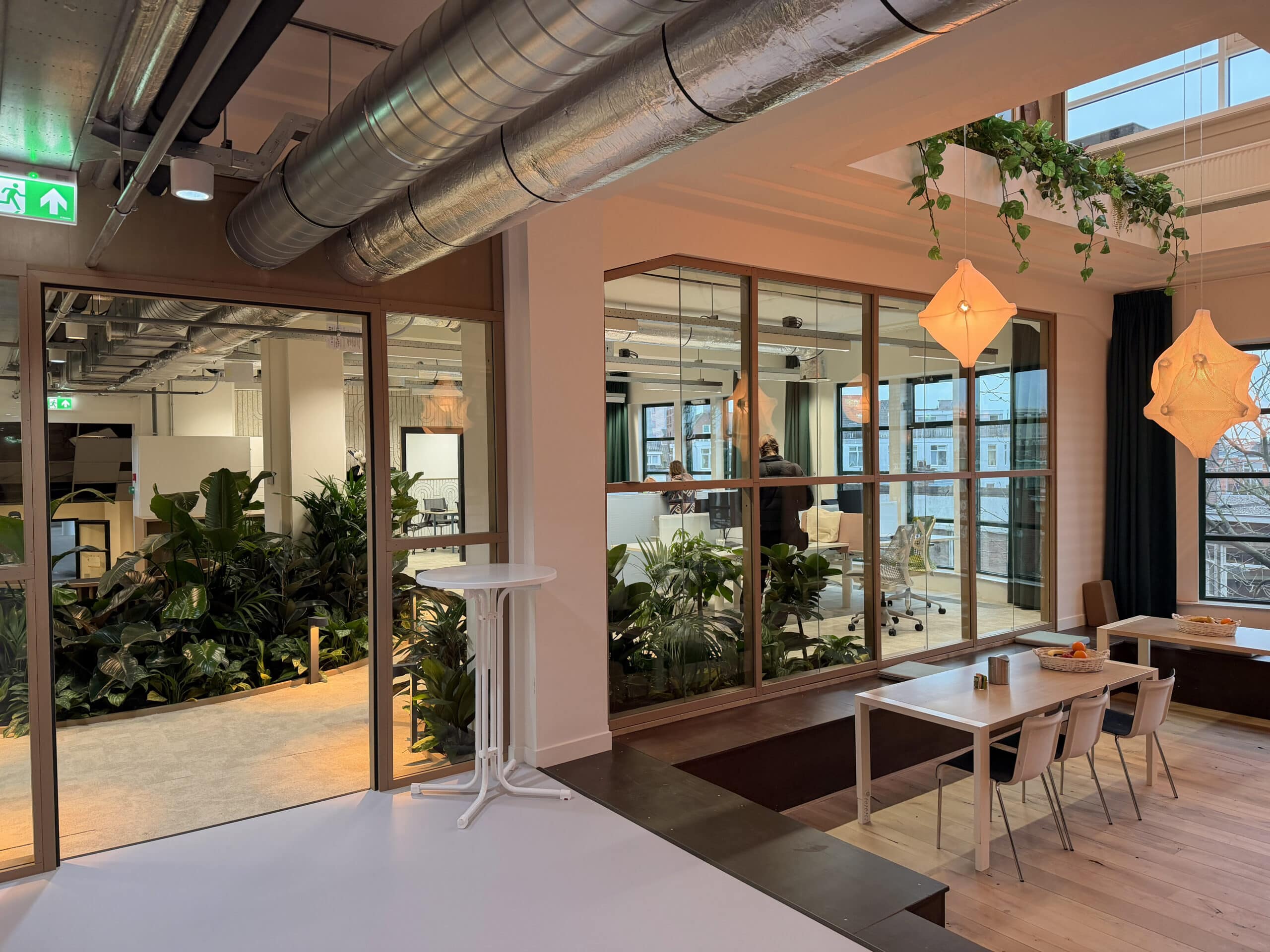 beplanting samen met verlichting