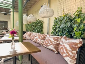Planten in restaurant Union House in Utrecht