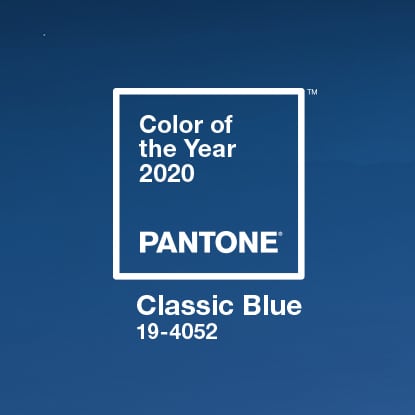 color of the year 2020 classic blue
